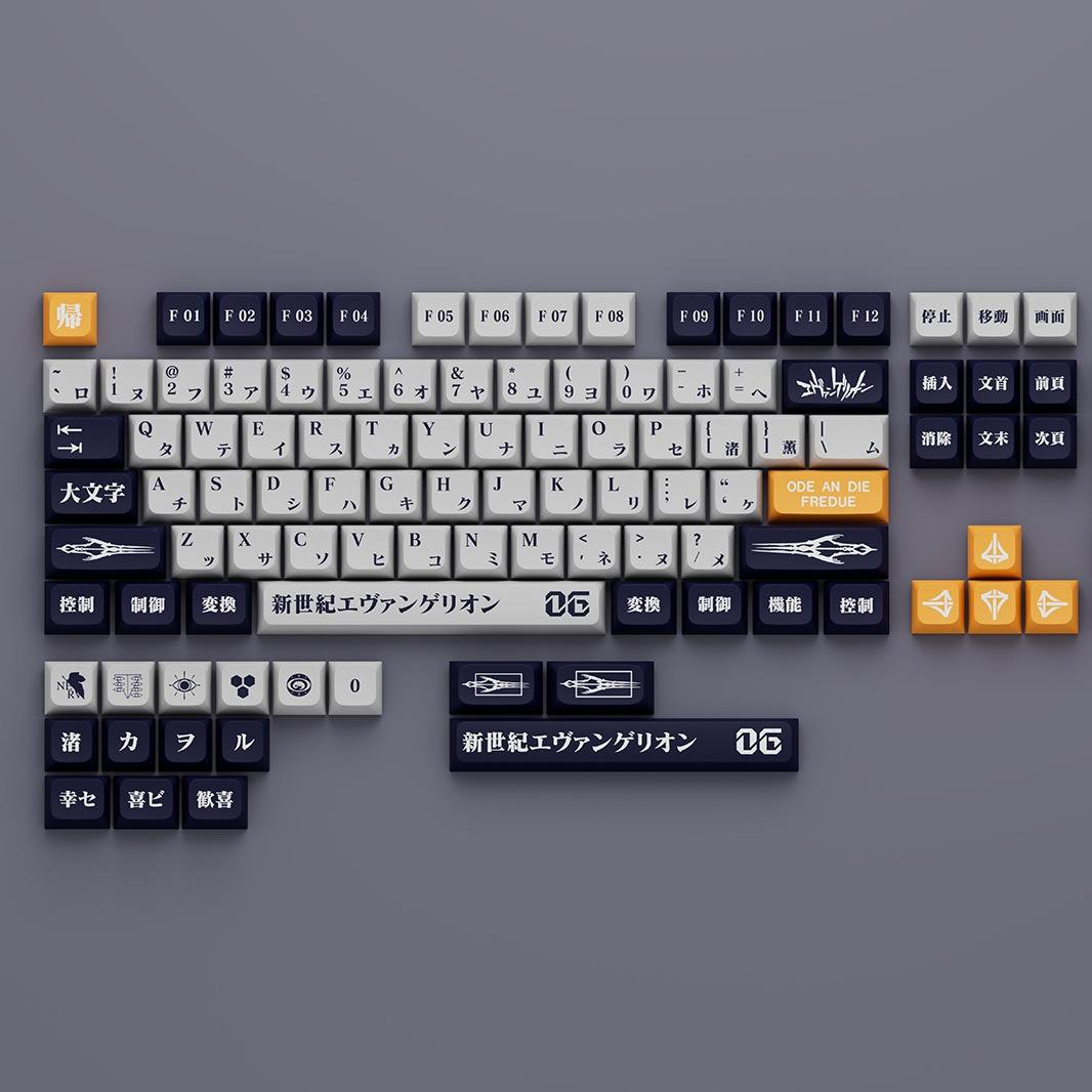 Dye-Sublimated Keycap Set XDA Double Shot Custom Keycaps PBT Customized Personalized Cute DIY Mechanical Keyboard Keycaps