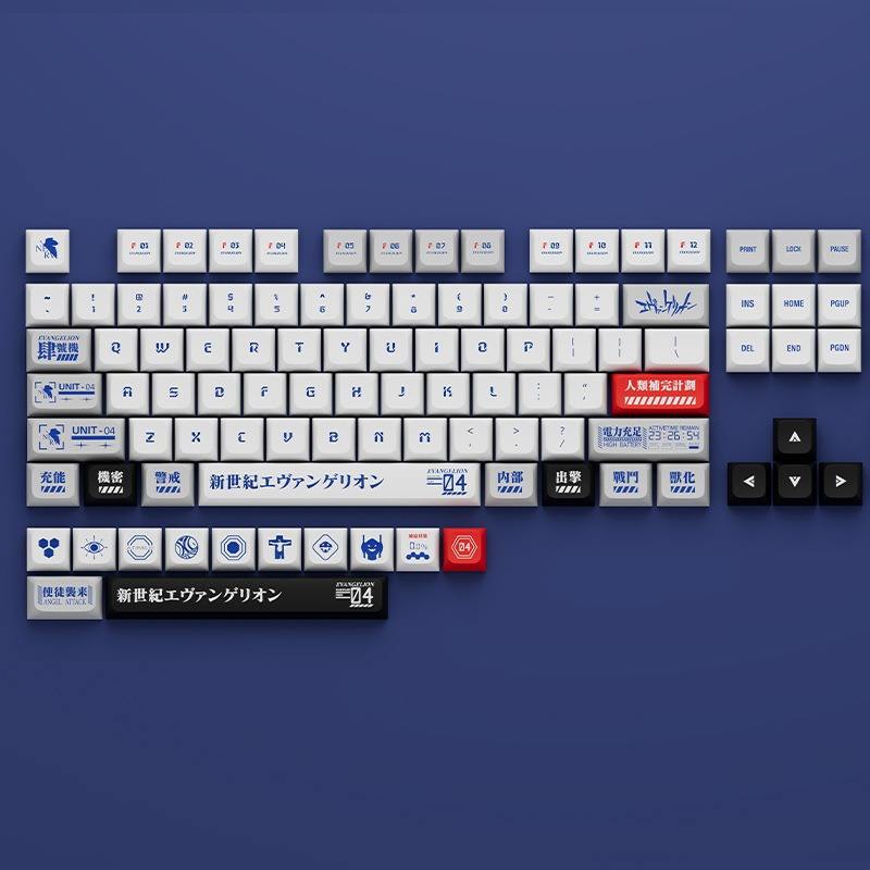Dye-Sublimated Keycap Set XDA Double Shot Custom Keycaps PBT Customized Personalized Cute DIY Mechanical Keyboard Keycaps